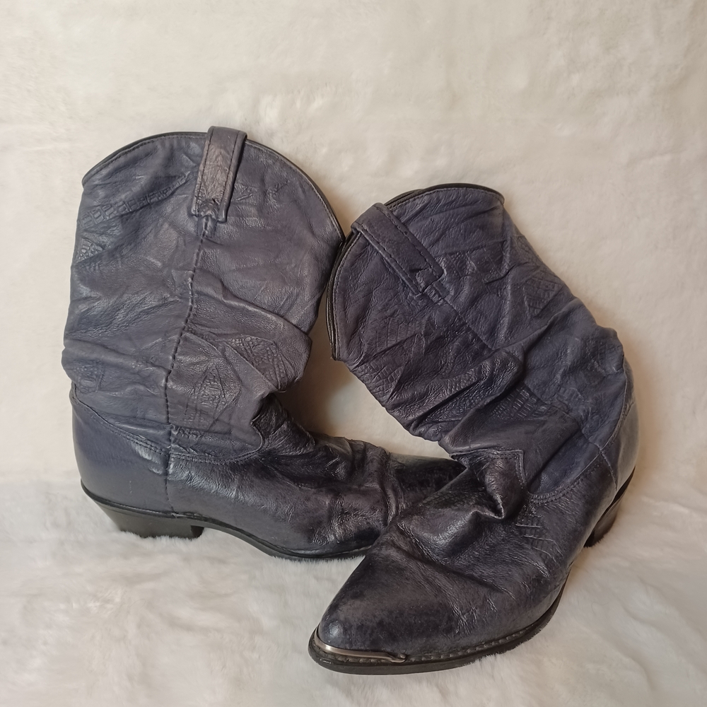 Dingo Black Leather Boots